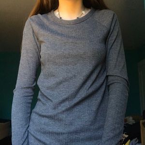 Gray long sleeve
